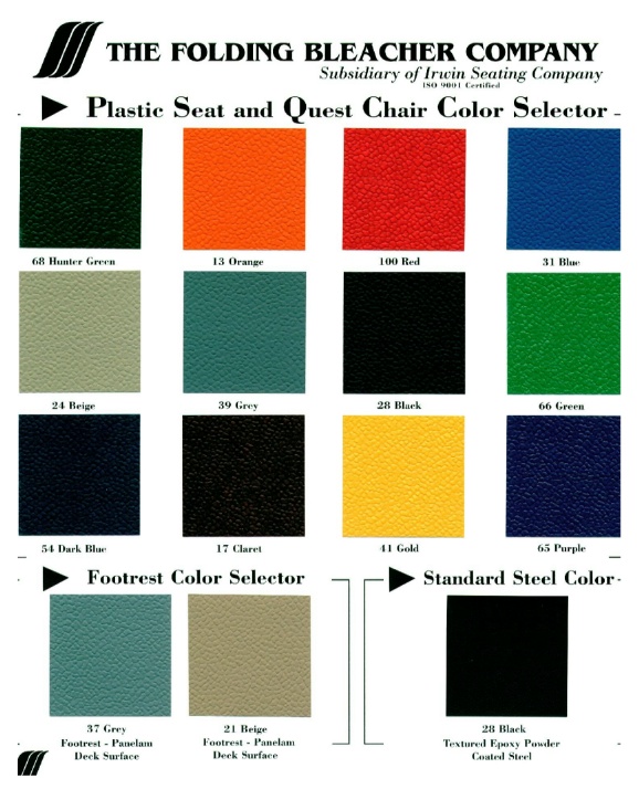 Paint Color Chart